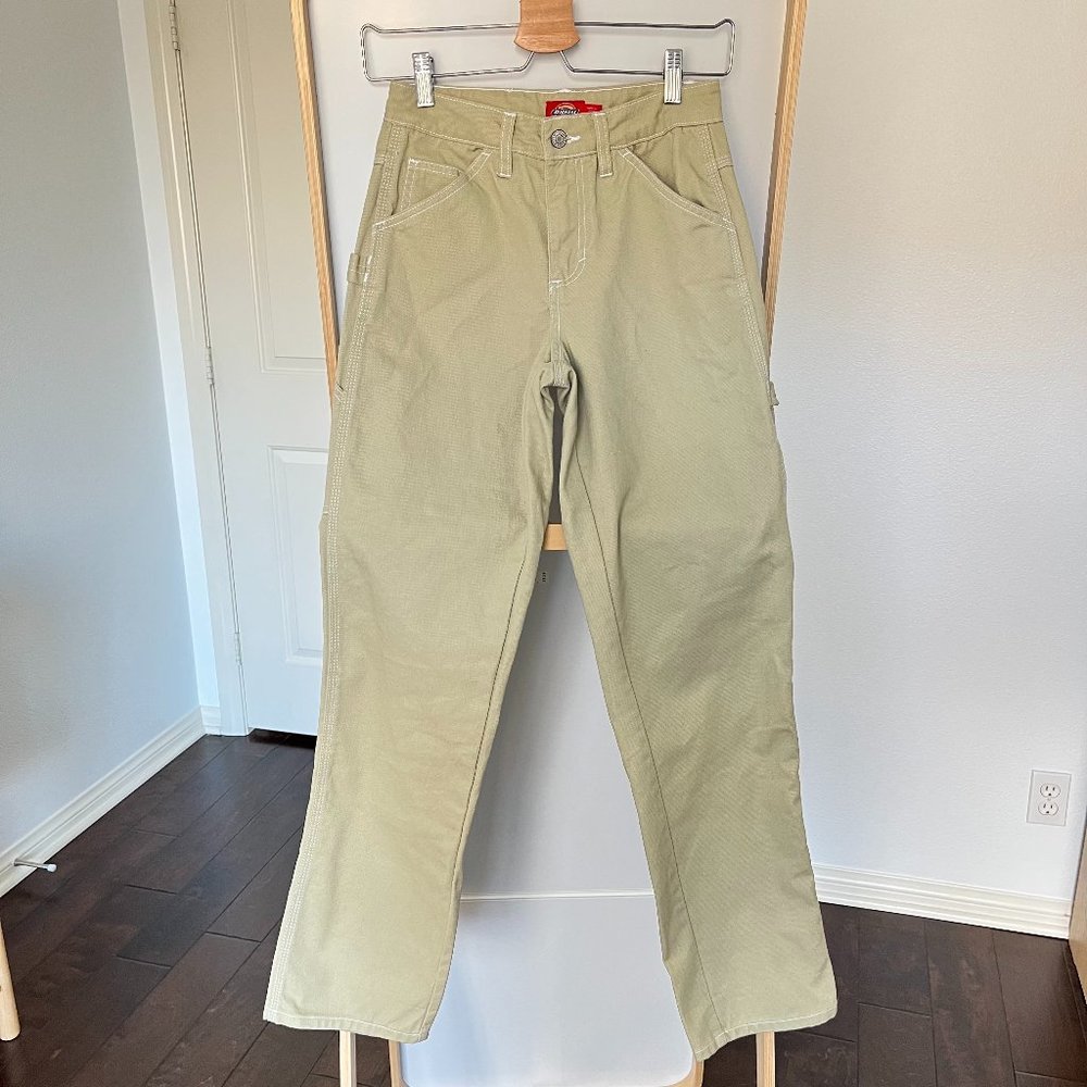 Dickies Relaxed Fit High-Rise Tan Carpenter Pants
